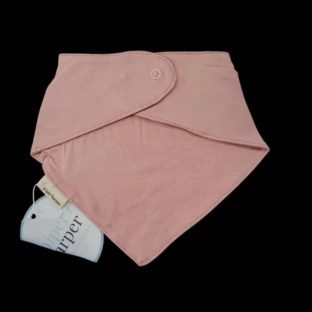 Piper + Harper Pink Bandana Bib
